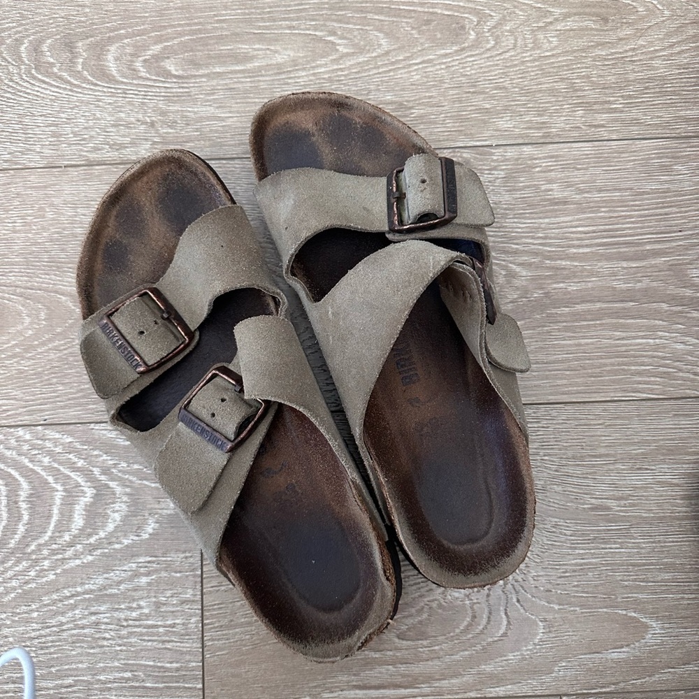Birkenstock Brown Suede Sandals